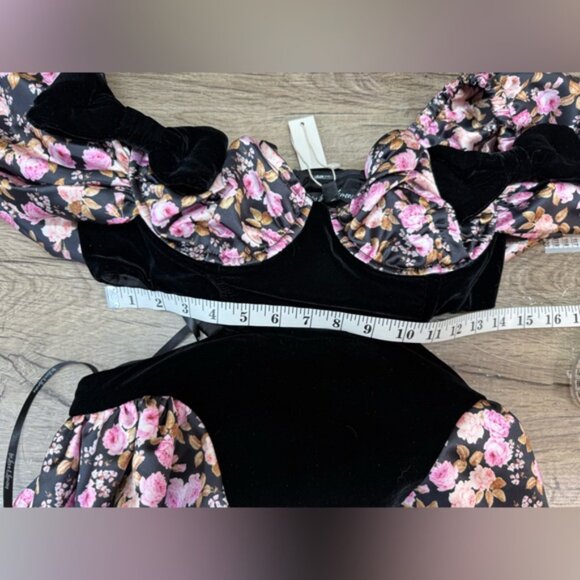 For Love and Lemons Kate Mini Dress size medium NWT - Picture 4 of 8